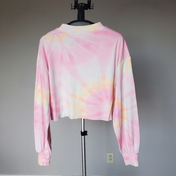 Beach Riot Ava Sweatshirt Sunrise Tie Dye Size S - Picture 5 of 9